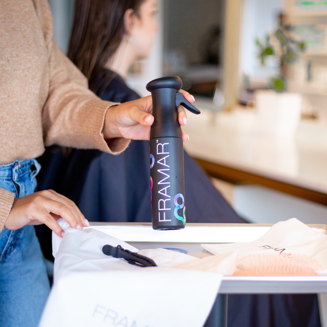 Framar bočica za špricanje u crnoj boji – Myst Assist